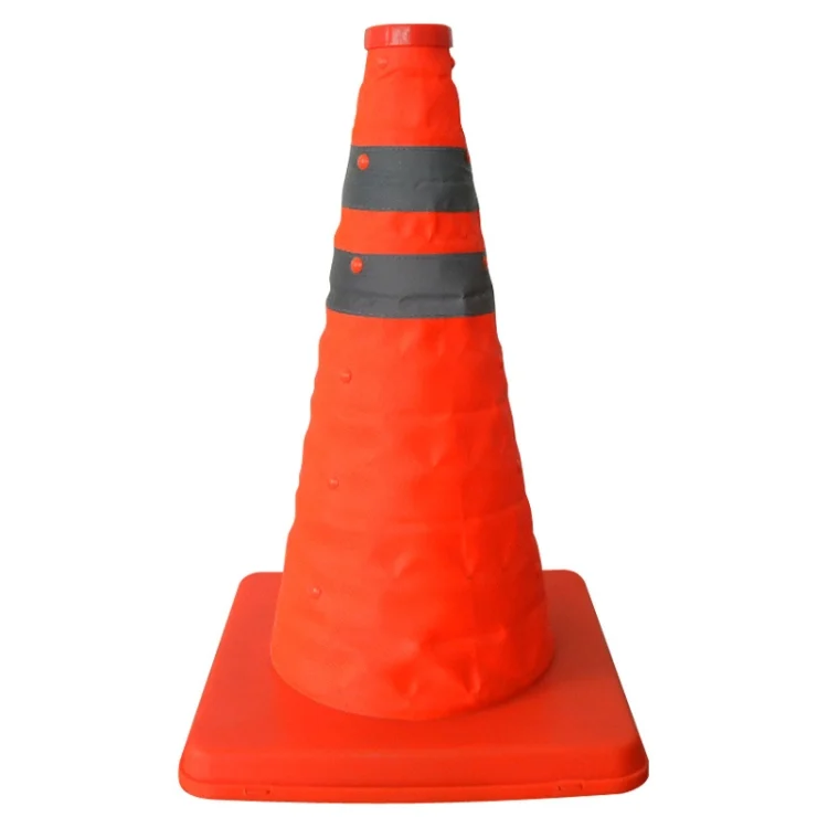 CRP2814_1.webp Lift Road Safety Road Cones with Warning Light Height: 30cm - Image 2