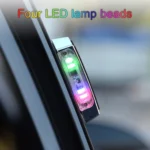 2 PCS Car LED Door Warning Lights Anti-collision Door Opening Lamp Flashing Lights - Image 4