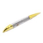 Car Solar Shark Gill Warning Lights Car Door Anti-collision Rear-end Collision LED Dlashing Lamp, Mode: Constant Bright + Flashing - Image 2