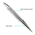 Car Solar Shark Gill Warning Lights Car Door Anti-collision Rear-end Collision LED Dlashing Lamp, Mode: Constant Bright + Flashing - Image 3