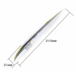 Car Solar Shark Gill Warning Lights Car Door Anti-collision Rear-end Collision LED Dlashing Lamp, Mode: Constant Bright + Flashing - Image 4