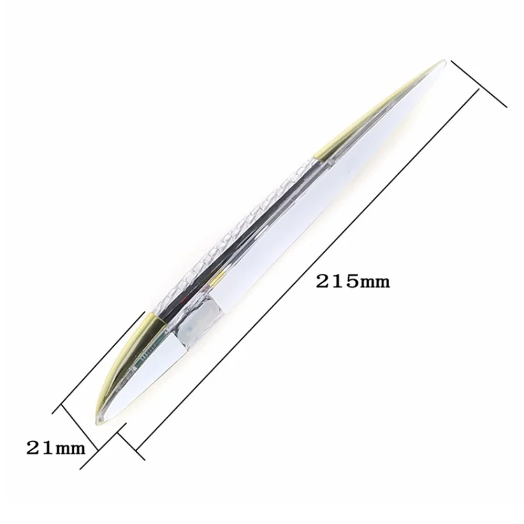 CRP2822J_3.webp Car Solar Shark Gill Warning Lights Car Door Anti-collision Rear-end Collision LED Dlashing Lamp, Mode: Constant Bright + Flashing - Image 4