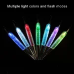 Car Solar Shark Gill Warning Lights Car Door Anti-collision Rear-end Collision LED Dlashing Lamp, Mode: Constant Bright + Flashing - Image 7