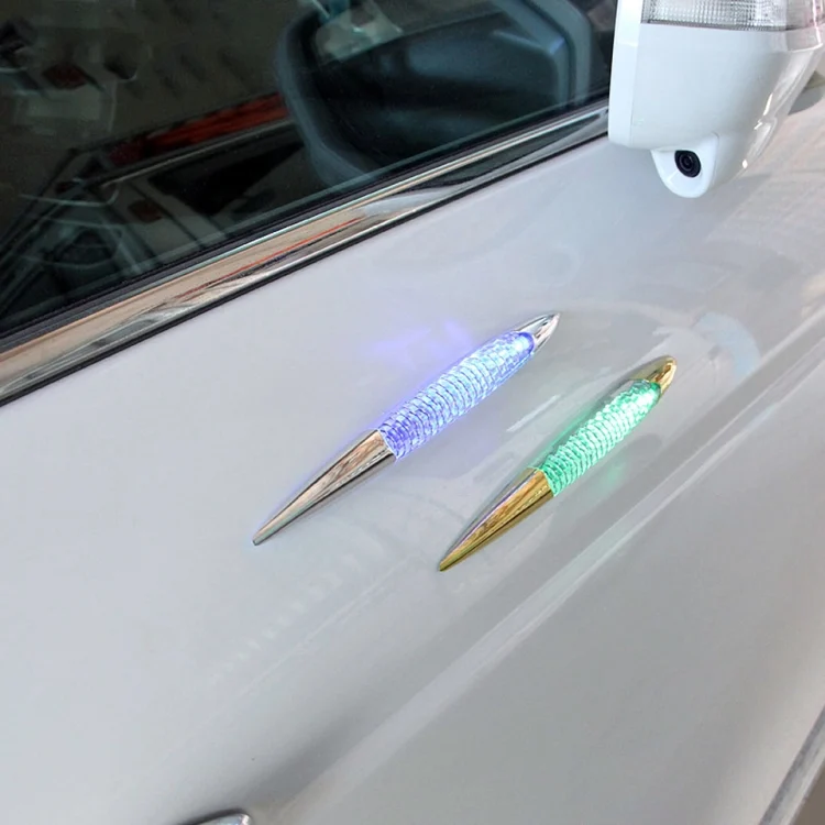 CRP2822J_7.webp Car Solar Shark Gill Warning Lights Car Door Anti-collision Rear-end Collision LED Dlashing Lamp, Mode: Constant Bright + Flashing - Image 8