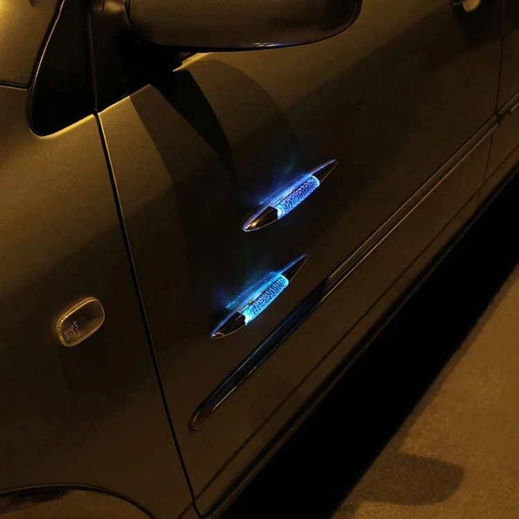 CRP2822J_8.webp Car Solar Shark Gill Warning Lights Car Door Anti-collision Rear-end Collision LED Dlashing Lamp, Mode: Constant Bright + Flashing - Image 9