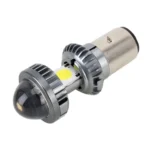BA20D DC9-18V / 4.7W (H)2.2W(L) / 6000K / 500LM Motorcycle LED Headlight with COB Lamp Beads - Image 2