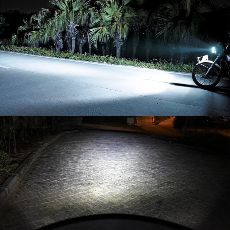 CRP2824_7.webp BA20D DC9-18V / 4.7W (H)2.2W(L) / 6000K / 500LM Motorcycle LED Headlight with COB Lamp Beads - Image 8