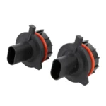 1 Pair H7 Xenon HID Headlight Bulb Base Retainer Holder Adapter for BMW - Image 2