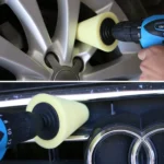 5 in 1 3 inch Car Polishing Disc Set Wheel Rim Polishing Waxing Sponge - Image 6