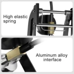 0905 Car / Motorcycle / Bicycle Portable Thicker Single Pipe Inflatable Cylinder Pedal Air Pump - Image 5