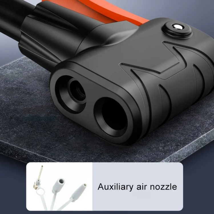 CRP28372_6.webp 0905 Car / Motorcycle / Bicycle Portable Thicker Single Pipe Inflatable Cylinder Pedal Air Pump - Image 7
