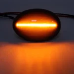 2 PCS DC12V / 3W Car LED Dynamic Blinker Side Lights Flowing Water Turn Signal Light for BMW Mini Cooper, Amber Light - Image 6