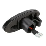 2 PCS DC12V / 3W Car LED Dynamic Blinker Side Lights Flowing Water Turn Signal Light for Nissan, Amber Light - Image 3