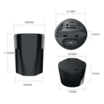X9A Car QI Standard Charging Cup Wireless Fast Charger - Image 3