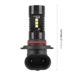 2 PCS 9005 / 9006 DC12V 4.3W 6000K 500LM Car Fog Lights with 12LEDs SMD-2525 - Image 4