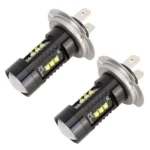 2 PCS H7 DC12V 4.3W 6000K 500LM Car Fog Lights with 12LEDs SMD-2525 - Image 2