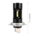 2 PCS H7 DC12V 4.3W 6000K 500LM Car Fog Lights with 12LEDs SMD-2525 - Image 4