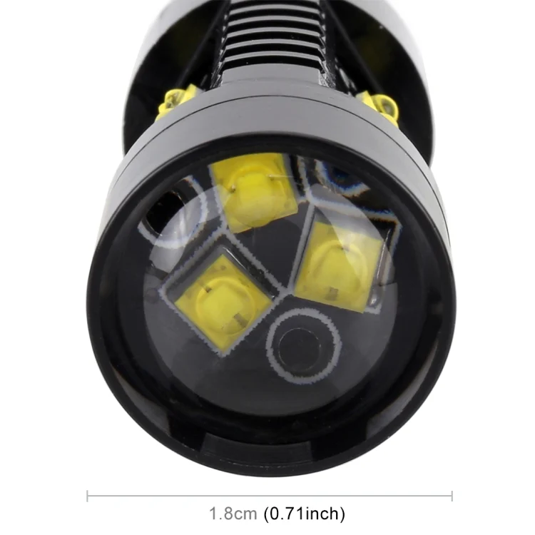CRP2987_4.webp 2 PCS H7 DC12V 4.3W 6000K 500LM Car Fog Lights with 12LEDs SMD-2525 - Image 5