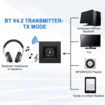 BM5 2 in 1 Bluetooth 4.2 Transmitter and Receiver - Image 9