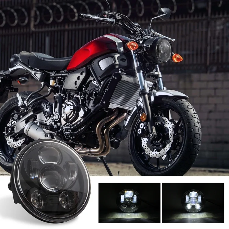 CRP3000_10.webp EagleVision DC9-30V 35W 6000K 4000LM 5.75 inch Round Motorcycle 6LEDs Headlight for Harley-Davidson - Image 11