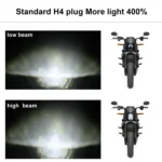 EagleVision DC9-30V 35W 6000K 4000LM 5.75 inch Round Motorcycle 6LEDs Headlight for Harley-Davidson - Image 7