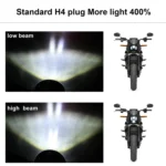 EagleVision DC9-30V 35W 6000K 4000LM 5.75 inch Round Motorcycle LED Headlight with Angel Eye for Harley-Davidson - Image 7