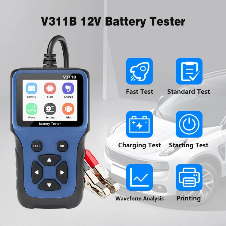 CRP3109_5.webp V311B Car 12V Handheld Battery Tester - Image 6