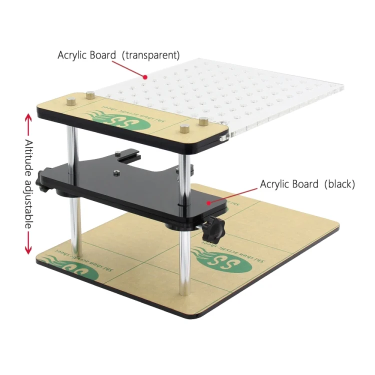 CRP3127_2.webp Car LED BDM Frame Holder BDM ECU Brush Test Stand with 4 Probe Pens - Image 3