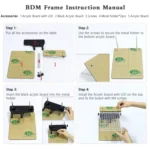 Car LED BDM Frame Holder BDM ECU Brush Test Stand with 4 Probe Pens - Image 7