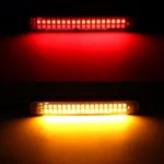 105mm DC12-24V / 1.6W Motorcycle LED Dynamic Blinker Side Lights Flowing Water Brake Lamp Turn Signal Light, Cable Length: 1m - Image 8