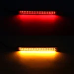 155mm DC12-24V / 2.2W Motorcycle LED Dynamic Blinker Side Lights Flowing Water Brake Lamp Turn Signal Light, Cable Length: 1m - Image 8