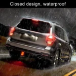 DC12V 1W Car Square Highlight Brake Lights Reversing Light with 15LEDs SMD-3528 - Image 6