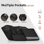 2 PCS Motorcycle Saddle Bags Storage Tool Side Pouch Bags - Image 6