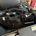 2 PCS Motorcycle Saddle Bags Storage Tool Side Pouch Bags - Image 9