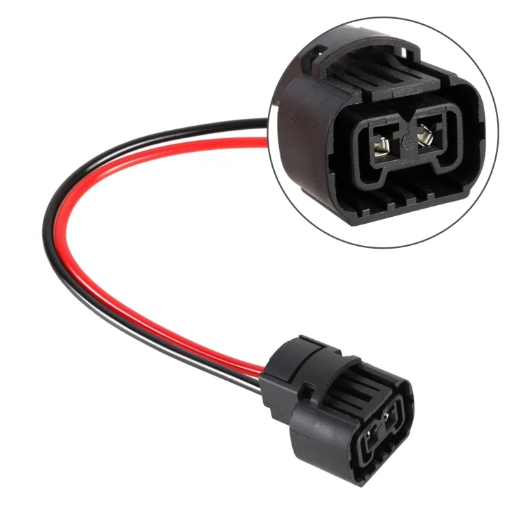 CRP3380.webp 2 PCS H16 Bulb Holder Base Female Socket with Cable - Image 1