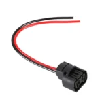 2 PCS H16 Bulb Holder Base Female Socket with Cable - Image 2