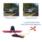 PZ466 Car Waterproof 170 Degree Brake Light View Camera + 7 inch Rearview Monitor for Ford Transit 2014-2015 - Image 10