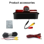PZ467 Car Waterproof 170 Degree Brake Light View Camera for Chevrolet - Image 5