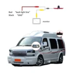 PZ467 Car Waterproof 170 Degree Brake Light View Camera for Chevrolet - Image 8