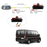 PZ467 Car Waterproof 170 Degree Brake Light View Camera + 7 inch Rearview Monitor for Chevrolet - Image 8