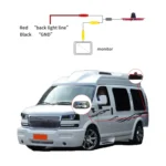 PZ467 Car Waterproof 170 Degree Brake Light View Camera + 7 inch Rearview Monitor for Chevrolet - Image 9