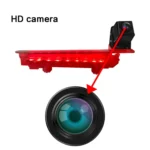 PZ470 Car Waterproof 170 Degree Brake Light View Camera + 7 inch Rearview Monitor for Volkswagen T5 / T6 2010-2017 - Image 4