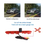 PZ471 Car Waterproof 170 Degree Brake Light View Camera for Citroen / Peugeot / Toyota - Image 9