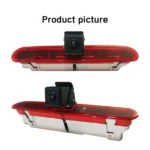 PZ472 Car Waterproof 170 Degree Brake Light View Camera + 7 inch Rearview Monitor for Fiat / Opel - Image 3