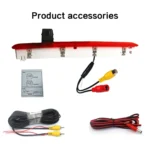 PZ473 Car Waterproof 170 Degree Brake Light View Camera for Volkswagen T6 Single Door - Image 5