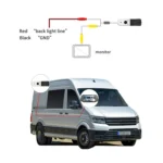 PZ475 Car Waterproof 170 Degree Brake Light View Camera for Volkswagen Crafter - Image 7