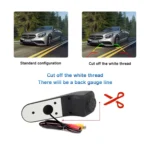 PZ475 Car Waterproof 170 Degree Brake Light View Camera for Volkswagen Crafter - Image 9