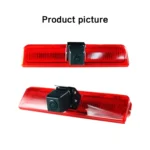 PZ476 Car Waterproof 170 Degree Brake Light View Camera + 7 inch Rearview Monitor for Volkswagen Caddy 2013-2015 - Image 3