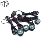 Universal Car  LED Atmosphere Lights Emergency Foot Light Voice Control Version - Image 2