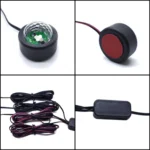 Universal Car  LED Atmosphere Lights Emergency Foot Light Voice Control Version - Image 3